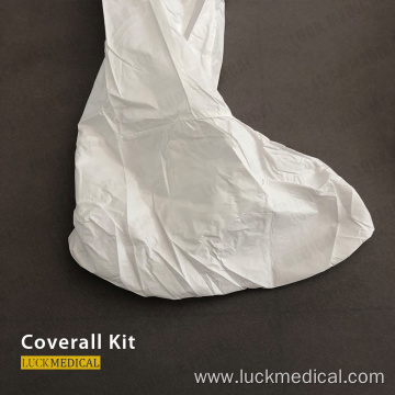 Single Use Protective Coverall Anti Virus